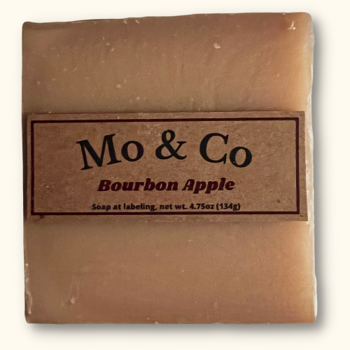 Bourbon apple soap